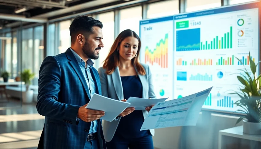 Trade marketing collaboration among professionals illustrates strategic growth in marketing.