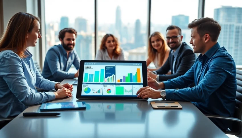 Enhance your presence with effective social media panels strategies showcased in a collaborative marketing session.