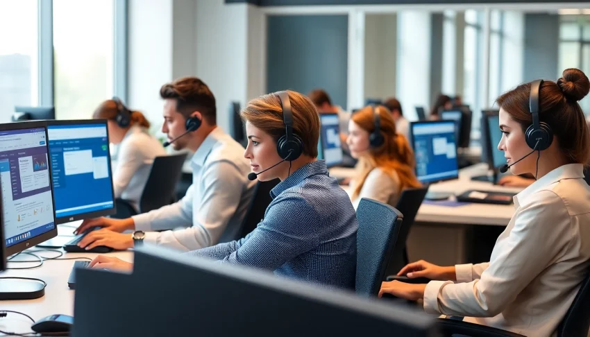 Streamline your operations with expert Order Processing Services at a modern call center.