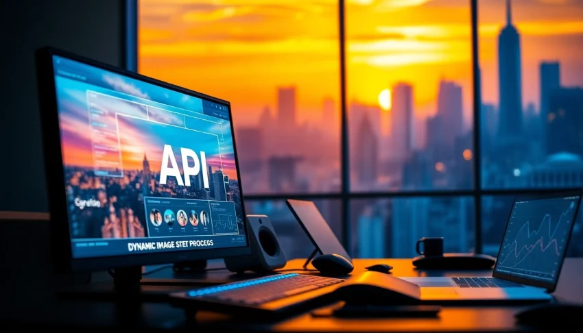 Generate stunning visuals with the api for midjourney, featuring a vibrant interface and creative designs.