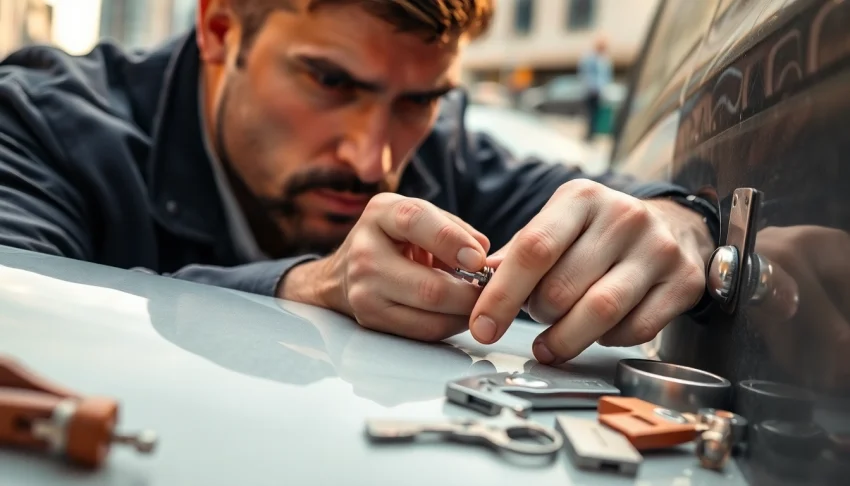 Actionable tips for retrieving Keys Locked in Car by a skilled locksmith using specialized tools.
