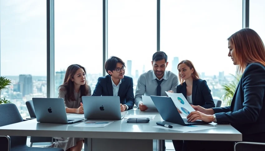 Analyze competitive intelligence with engaging ai prompts for competitive intelligence in a professional office setting.