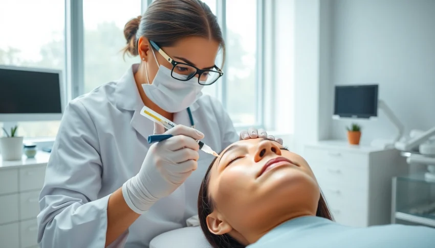 Achieve youthful skin with expert wrinkle treatments in a serene medical spa environment.