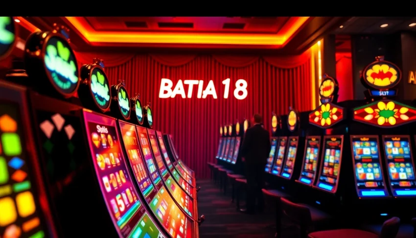 Raih kemenangan dengan batman138 Slot dalam suasana kasino yang glamor dan menarik.
