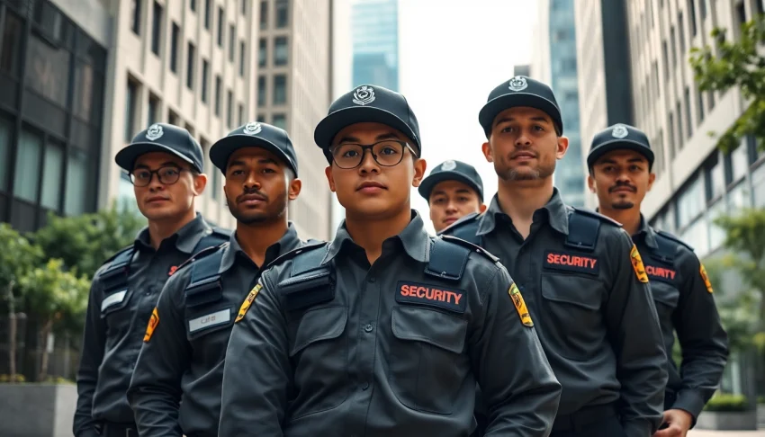 Security Company Leeds professionals ensuring safety in a vibrant urban environment.