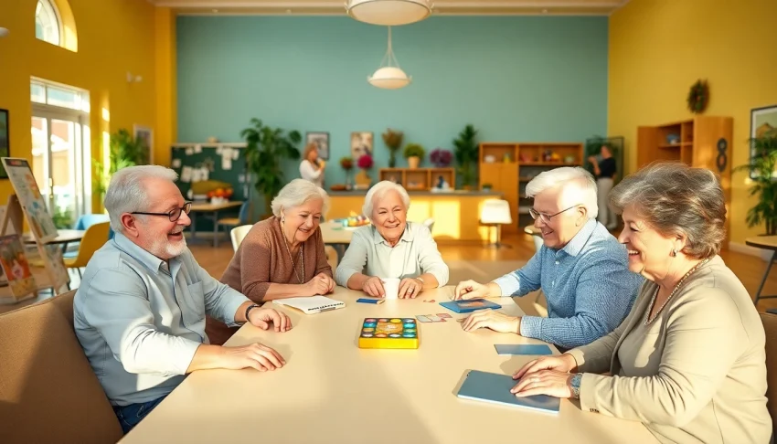 Enjoy lively interactions at a senior center las vegas nevada with engaging activities and cheerful seniors.