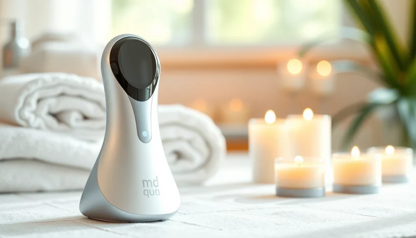 Enhance your skincare routine with the md quasar device, designed for effective light therapy treatments.